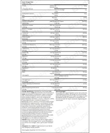 Dorian Yates Game Changer Massa Amandel 3000g - Buy Online on GoSupps.com