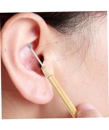 Didiseaon Titanium Alloy Wax Removal Tool for Boys and Girls Adults Safe Reusable Portable Earwax Remover Carabiner Clip - Buy Online on GoSupps.com