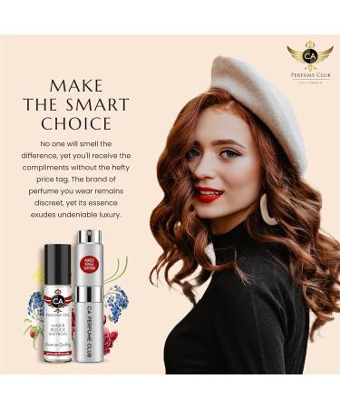 CA Perfume Duo Amber Rouge Saffron For Women Men Fragrance Body Oil + Parfum Set (0.27+0.33) Fl Oz - Buy Online on GoSupps.com