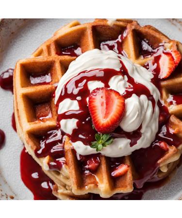 Buy Seductive Strawberry Dessert Sauce - 600g Versatile Topping for Creative Desserts | Delicia - Buy Online on GoSupps.com
