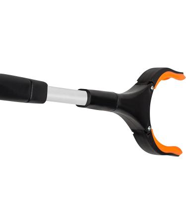 BirdRock Home Short Grabber Pick Up Tool - 19 Inch - Light Weight Aluminum Design - Reaching Aid - Articulating Rubber Head - Rubber Grip - Buy Online on GoSupps.com