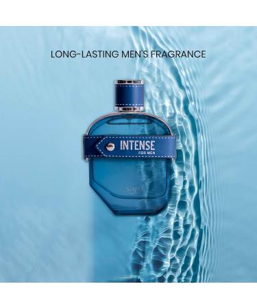 Sapil Intense Perfume for Men - Long-Lasting Fresh Spicy Dubai Cologne - 3.4 Oz (100 ml) EDT Spray - Ideal Arabic Cologne for Daily Wear and Gifting - Buy Online on GoSupps.com
