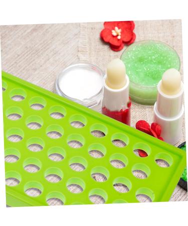 Housoutil 3pcs Lipstick Filling Mold Set - Cosmetic Spatula & Green Molds (25x11cm) for DIY Lipstick Making - Buy Online on GoSupps.com