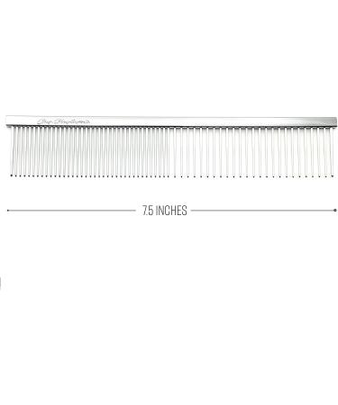 Chris Christensen 7.5 Inch Butter Comb Metallic - Fine/Coarse - Buy Online on GoSupps.com