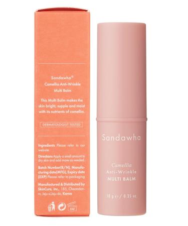 SKINCURE Camellia Anti-Wrinkle Multi Balm - Hydrating Korean Face Neck & Eye Cream with Shea Butter & Extract | 0.4 oz - Buy Online on GoSupps.com