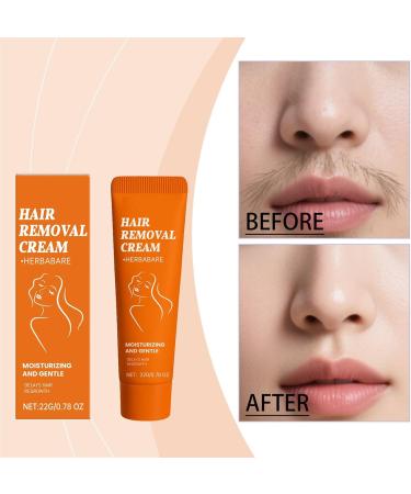 Facial Hair Removal Cream - Hair Removal Lotion 22g | Skincare Solution for Girls on Face Chin and for Home Parties and Beauty Routine - Buy Online on GoSupps.com
