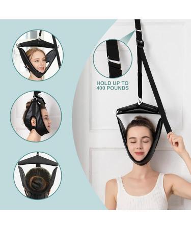 Portable Cervical Neck Stretcher & Traction Belt - Over Door Neck Puller for Home Exercises - Buy Online on GoSupps.com