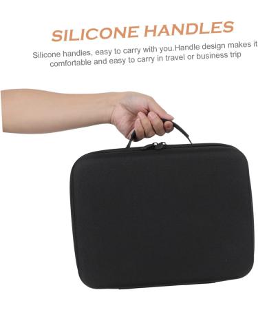 Baluue 2 Pcs Hair Dryer Storage Bag Hair Dryer Hard Case Travel Hair Dryer Travel Case Carrying Black Eva - Buy Online on GoSupps.com