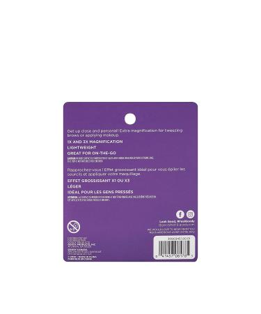 Goody Soft Touch Compact Mirror - Dual Magnification, Assorted Colors - Buy Online on GoSupps.com