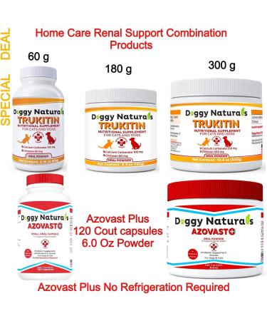 Pet Health Pharma Trukitin Chitosan Phosphate Binder for Cats & Dogs | Renal Support Supplement with Natural Ingredients - 60g - Buy Online on GoSupps.com