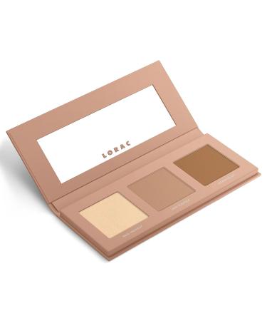 LORAC Petite PRO Contour Powder Palette Highlighter Trio - Achieve flawless contours with this compact trio - Buy Online on GoSupps.com
