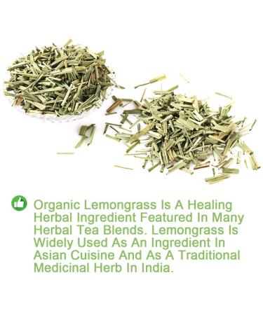 Buy Lemongrass Tea | 50g Loose Leaf Herbal Citronella | Dried Lemon Grass | International Shipping - Buy Online on GoSupps.com