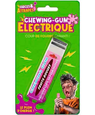 THE REPLICANT Chewing Gum Electric Shock Small Discharge/Random Colors - Buy Online on GoSupps.com