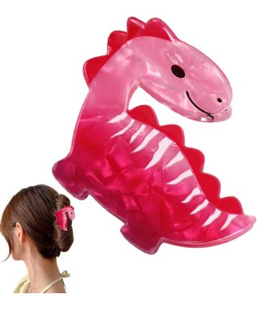 Animal Hair Clips | Girls Cute Dinosaur Hair Clip Acrylic Novelty Stylish Trendy Hair Claw For Everyday Use Little Girls Diplodocus - Buy Online on GoSupps.com