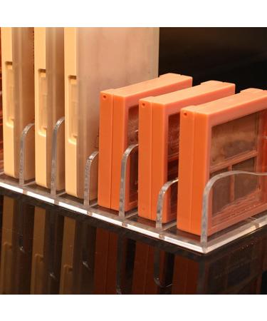 UIYIHIF Eyeshadow Makeup Palette Cosmetic Organizer 8 Section Waterproof Eyebrow Pencil Holder Cosmetics Display Storage Rack for Eyeshadow Palettes Blush - Buy Online on GoSupps.com