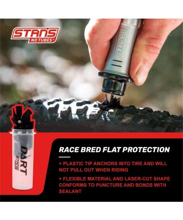 Stans Dart Tubeless Tire Repair Tool with 2 Darts - Black/Silver 7.3mm - Buy Online on GoSupps.com