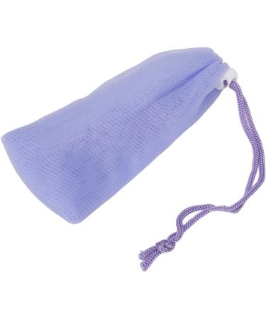 Sac de Sac de Poche Savon en Filet en Maille Exfoliant avec Cordon Cordon - 5pcs Purple Moussant Filet pour le Nettoyage du Visage et du Corps - Soft PE Mesh Saver pour la Maison et les - Buy Online on GoSupps.com