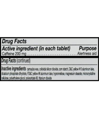 Vivarin Caffeine Alertness Aid 200mg - Enhance Mental Alertness | 16 Count Comparable to Coffee - Buy Online on GoSupps.com