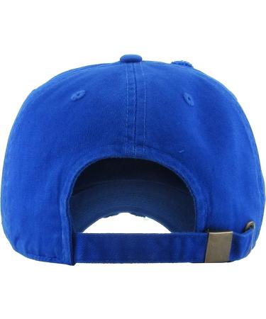 KBETHOS Royal Blue Rose Vintage Dad Hat | Adjustable Baseball Cap for Men and Women - Buy Online on GoSupps.com