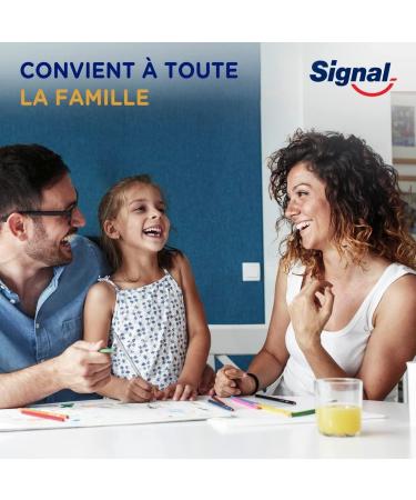 SIGNAL - Integral 8 Nature Elements Charcoal Toothpaste - Whiter teeth and a purified mouth - Mineral zinc - 96% ingredients of natural origin (pack of 6x75ml) - Buy Online on GoSupps.com