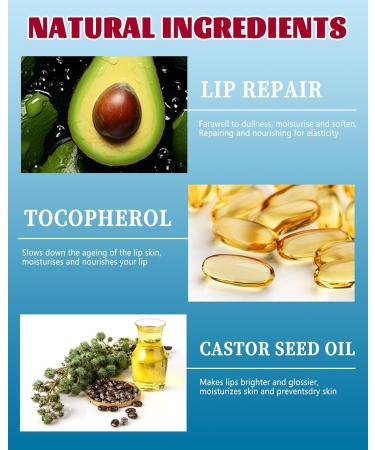  LYSdefeu Lip Repair Gel-2 Moisturizing Lip Balm Fragrance Free for Day and Night Lip Care Moisturizing Balm Kit for Dry and Chapped Lip Repair 10ml x 2 Pcs - Buy Online on GoSupps.com