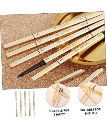 FOMIYES 5pcs Double Ended Eyebrow Pencil Waterproof Brow Pencil Smudge Proof Eyebrow Pencil Brow Pens Set - Buy Online on GoSupps.com