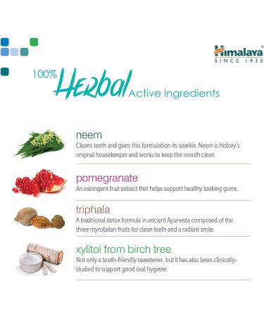 Himalaya Botanique Simply Peppermint Toothpaste 15g (Pack of 2) - Fluoride-Free Removes Plaque Freshens Breath Prevents Tooth Decay & Bleeding Gums - International Shipping Available - Buy Online on GoSupps.com