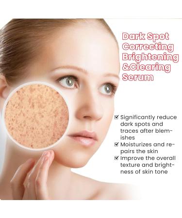 Brightening Clearing Serum Dark Spot Lightening Lotion Faded Serum for Dark Spots Faded Serum Faded Serum For Scars And Dark Spots Effectively Lighten Melanin Deposits and Skin Tone - Buy Online on GoSupps.com
