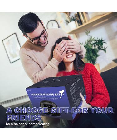 Waxing Kits Wax Warmer Kit:Wax Wamer Hair Removal Waxing Kit for Women Men Whole Body brazlan Bikini Legs Facial Eyebrow Wax Heater Kit with 4 * 100g Hard Wax Beads &30 Wax Sticks Wax Kits at Home Black - Buy Online on GoSupps.com