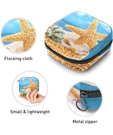 Period Bag Storage and Travel Pouch - Beach Shells Color - Buy Online on GoSupps.com