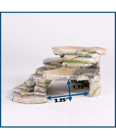 Penn-Plax Reptology Shale Step Ledge for Aquariums & Terrariums - Medium Size - Buy Online on GoSupps.com