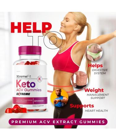 Xtremefit Keto ACV Gummies - Advanced Weight Loss Tank | 30-Day Supply - Buy Online on GoSupps.com