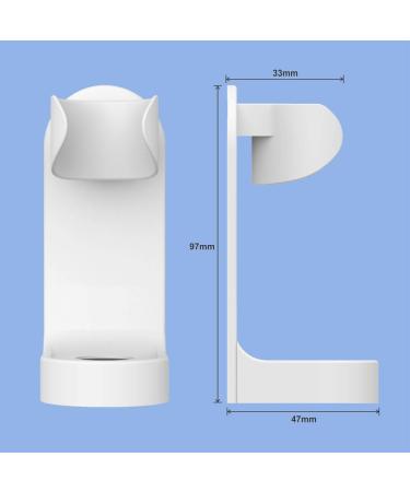 SmartProduct Self-Adhesive Electric Toothbrush Holder | Durable & Stylish 1 Piece Organizer for Travel & Home - Buy Online on GoSupps.com