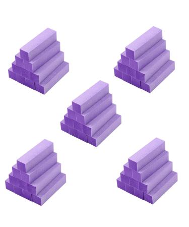 VENEKA 50X Buffing Sanding Buffer Block Files Acrylic Pedicure Manicure Nail Art Tips (Color:)