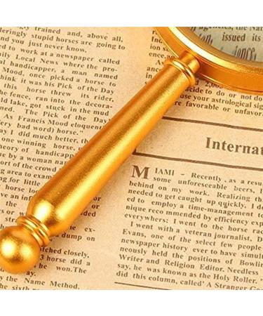 Glass Magnification Tool Loupe Glass - Zinc Alloy Handheld HD Reading Magnifier Loupe Made in China - Buy Online on GoSupps.com