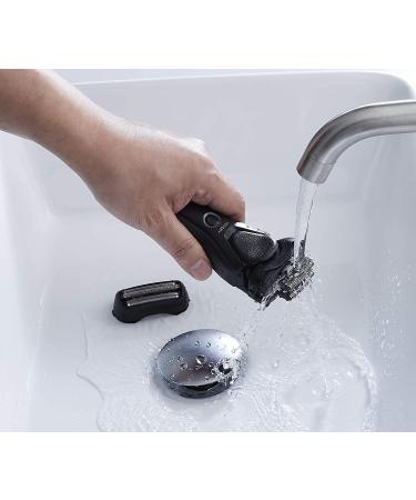 Panasonic ES-RT37 Men's Wet/Dry Rechargeable Electric Shaver (Black, Single), 3-Blade System - Buy Online on GoSupps.com