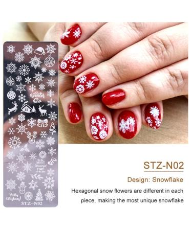 French Nail Stamp Template Kit with 1 Stamper & 2 Clear Jelly Silicone Plates - Easy DIY Nail Art Designs - Pink - Buy Online on GoSupps.com