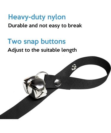Valuehall Dog Training Bell - 2 Piece Adjustable Pet Training Doorbell for Easy Potty Training - Buy Online on GoSupps.com