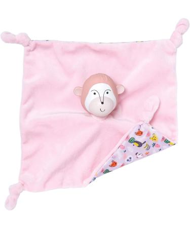 Manhattan Toy Fruity Paws Momo Monkey Baby Soothing Lovie with Natural Rubber Teething Toy - Buy Online on GoSupps.com