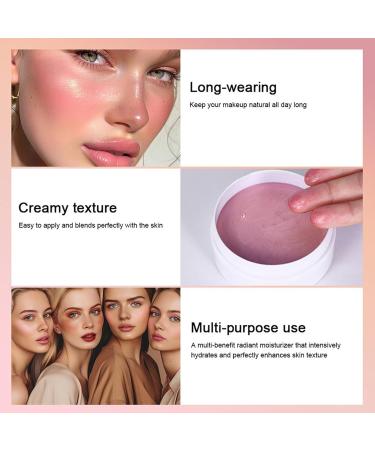  YNPQTDS Face Blush Balm Face Correcting Cream | Nourishing Facial Cosmetics Ideal for Travel Hiking Cycling Picnics and Outdoor Activities - Buy Online on GoSupps.com