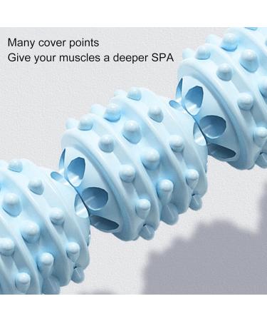 Muscle Scooters for Sore Muscle Relief - Lightweight 360 Rotatable Fitness Rollers in Blue | Easy to Wear & Fat Reduction - Buy Online on GoSupps.com