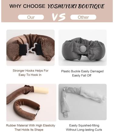 Little Velvet Overnight Blowout - 3 Rods Heatless Hair Curler for Satin Curls | No Heat Hair Rollers for Short and Long Hair Styling - Buy Online on GoSupps.com