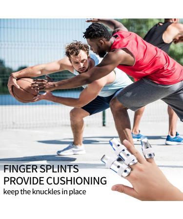 LJAPPLIED Trigger Finger Splints - Adjustable Brace Support for Broken Finger, Arthritis, and Joint Immobilization - Set of 3 (S/M/L) - Buy Online on GoSupps.com