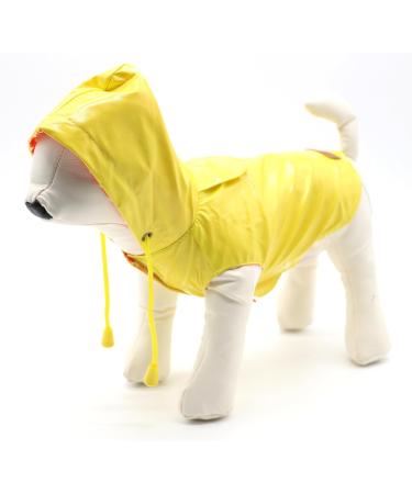 Croci C7274474 Raincoat Raindrop Lemon for Dogs - 40 cm | Stylish & Waterproof Pet Apparel - Buy Online on GoSupps.com