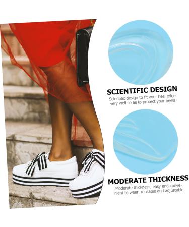 FOMIYES Silicone Height Increasing Insoles 4 Pairs Invisible Shoe Inserts for Instant Height Boost - Buy Online on GoSupps.com