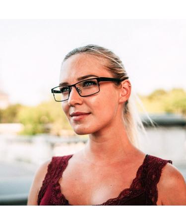 Klim Protect Blue Light Filter Glasses - 2023 Gaming Glasses for PC & Phone - Anti-Tiredness & UV Protection - Clear Lens - Buy Online on GoSupps.com