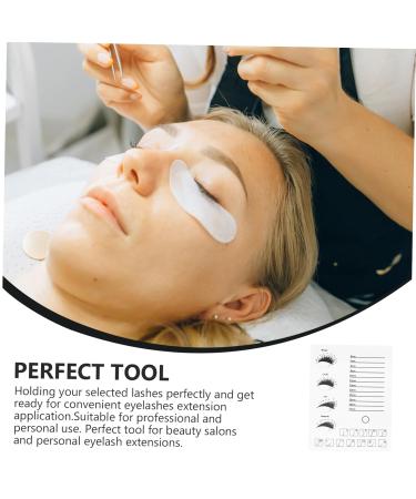 FRCOLOR 2 Pcs Eyelash Display Board & Storage Tray - Acrylic Eyelash Curler & Extension Tool for Perfect Lashes - Buy Online on GoSupps.com