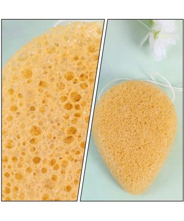 6pcs Konjac Facial Sponges Set - Soft Cleansing & Exfoliating Face Wash Pads - Yellow Skin Care Tools for All Skin Types - Buy Online on GoSupps.com