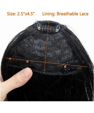 Bang Wig Human Hair Bangs 3 Clips 3D Blunt Cut Natural Hair Bangs OverHead Clip in Hair Extensions Non-Remy 2.5"x4.5" Black Brown Blonde Wigs with Bangs(Color:Medium Brown 06) - Buy Online on GoSupps.com