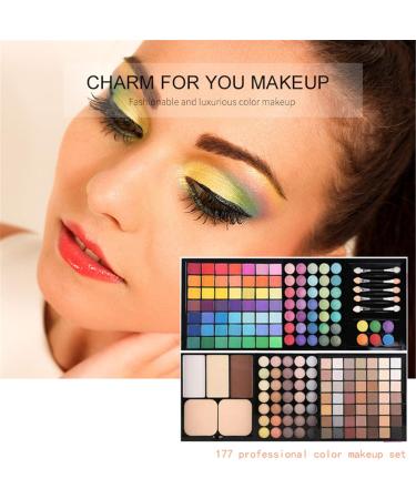 FantasyDay All-in-one Makeup Set Gift | Full Makeup Kit for Women | 177 Colors | Eyeshadow Palette, Lipstick, Blush, Concealer, Face Powder, Eyeliner, Mascara & Brush | Essential Starter Bundle - Buy Online on GoSupps.com